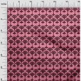 thumbnail image 2 of oneOone Silk Tabby Fabric Floral Block Printed Fabric 1 Yard 42 Inch Wide, 2 of 4