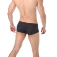 thumbnail image 4 of EOYWHK Shiny Boxer Briefs for Men Nylon Stretch Boxers Low Rise Seamless Tight Nightclub Underwear, 4 of 9