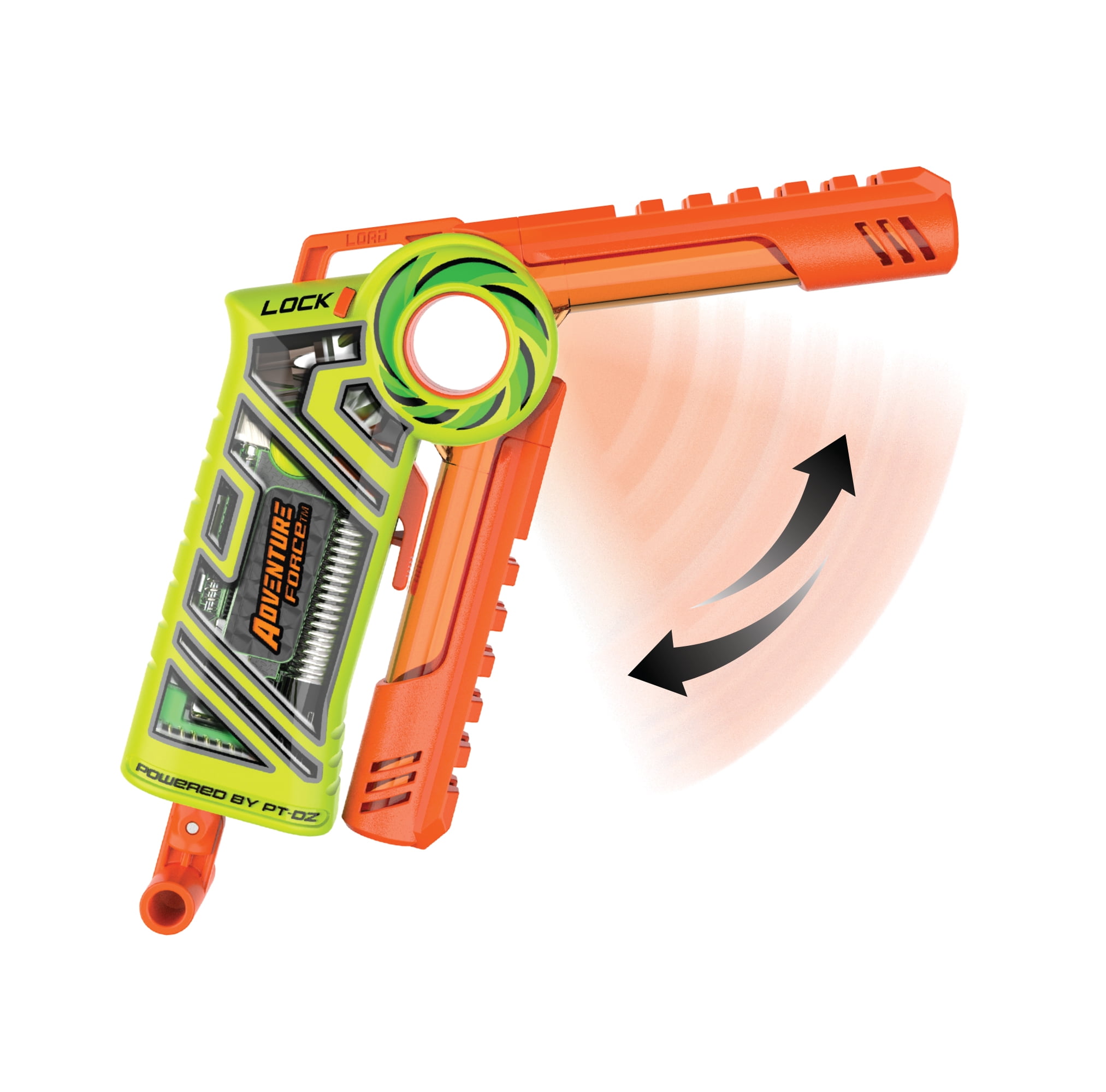 Lance-fléchettes Adventure Force Tactical Strike Cricket Pro mi-longueur Quick-Flip Pro
