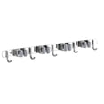 thumbnail image 2 of Wall Mounted Bathroom Shelf, Floating Metal Display Shelf, Rustproof Carbon Steel, Waterproof Wall Hanging Shelf, for Small Bathroom, Open Shelving Storage, Kitchen Living Room Decor, Hzhnb, 2 of 9