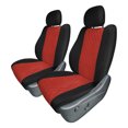 thumbnail image 1 of For 2011–2021 Jeep Grand Cherokee FH Group Neoprene Waterproof Custom Fit Car Seat Covers - Front Red, 1 of 5
