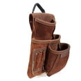 thumbnail image 3 of MECHTOOLS TABLIER EN CUIR POUR ENTREPRENEUR DE COMPOSANTS DE LUXE À 11 POCHES, 3 of 8