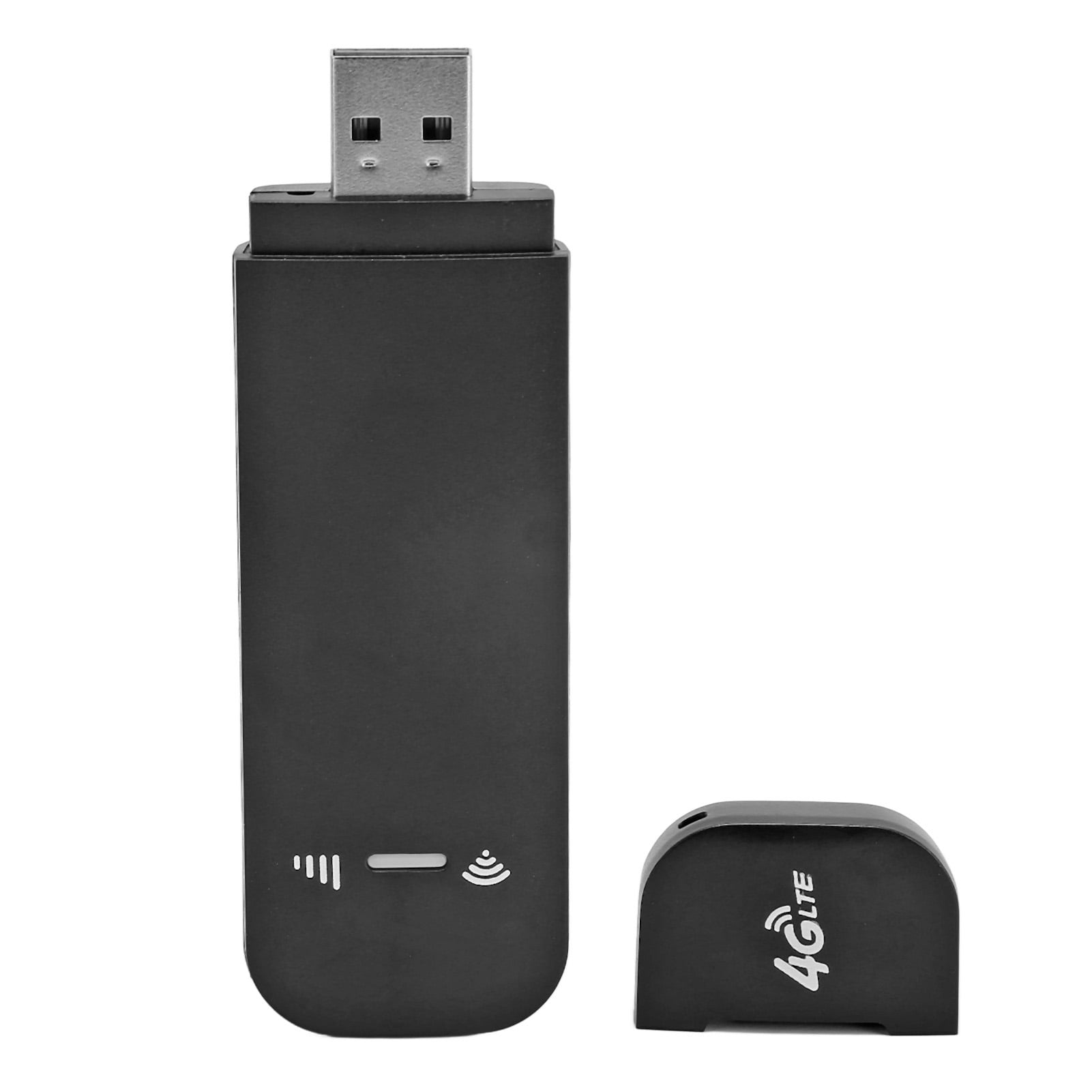 WiFi Hotspot, Compact Plug And Play Strong Signal Portable WiFi USB 150Mbps Wide Coverage Area 4G LTE With SIM Card Slot For Travel Black,White