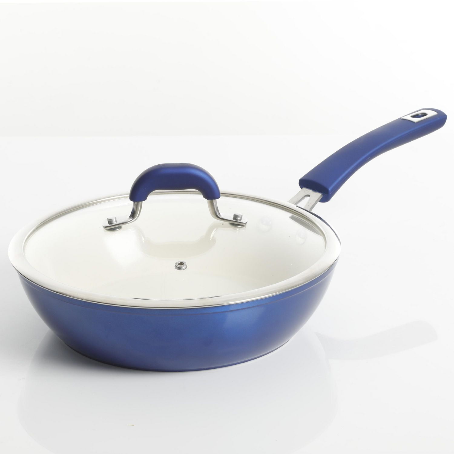 Kenmore Arlington Batterie de cuisine 12 pièces, Bleu Métallisée