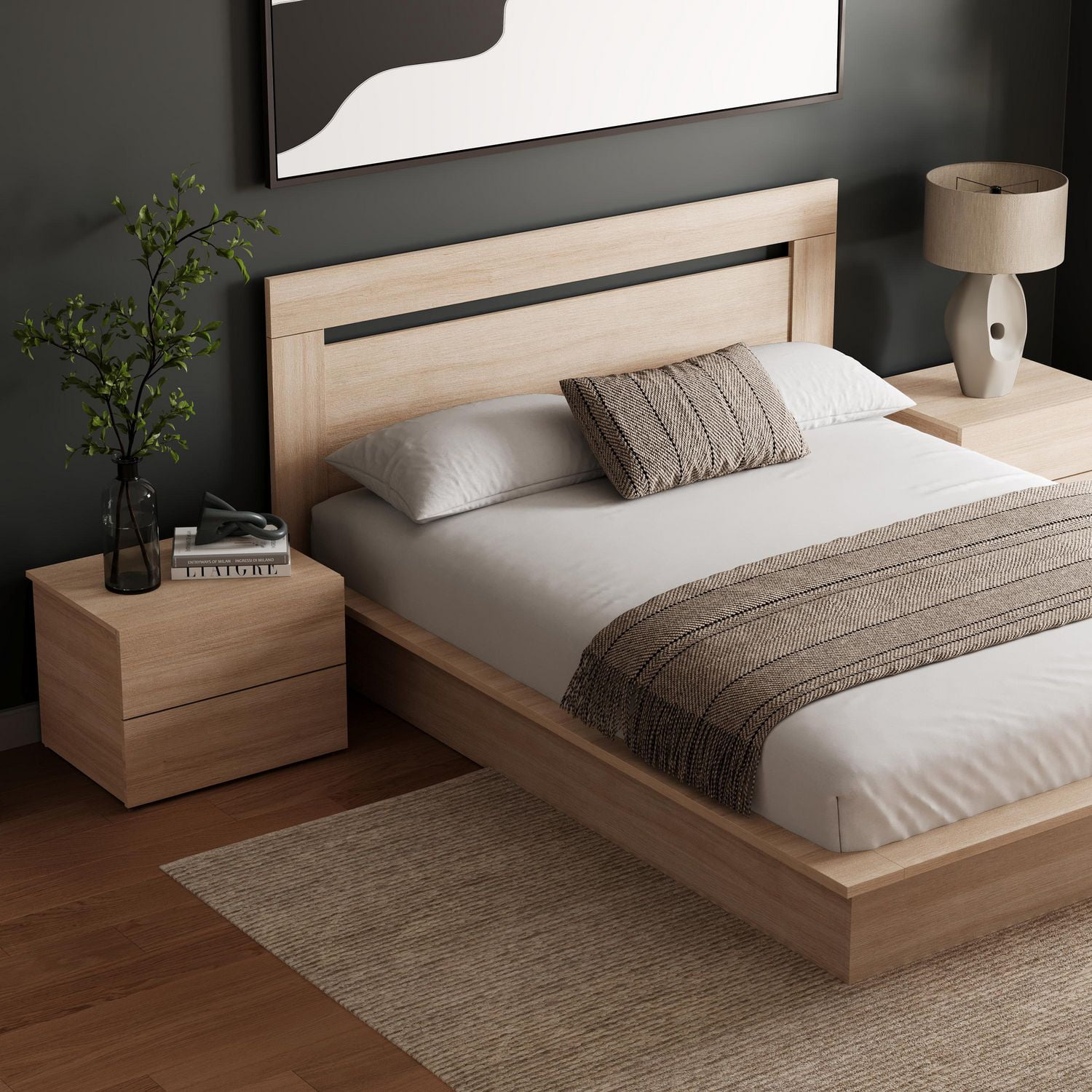 Nexera Malibu 4-Piece Bedroom Set