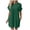 Green, variant on Women Soft T Shirt Dress Short Sleeve Casual Summer Tunic Dress Loose Loose Dress With Pockets Women'S Casual Dress Green L