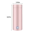 thumbnail image 2 of JMYHOAM Insulated Coffee Mug Travel Kettle Car Kettle Portable Kettle, 3 In 1 Mini Car Kettle , Fast Water Boil Small Tea Pot, Automatic Shut Off Tea Kettle, Water Heater For Tea Water Bottle, 2 of 8