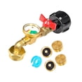 thumbnail image 1 of Adaptateur Universel pour Réservoir de Propane avec Multiples Buses pour Chauffe-Gril et Appareils et Raccords en Laiton Durables, Cadre de Serrage Plus Long, 10 Serre-Joints de Bord d'Écran pour le Travail du Bois, Serre-Joints en F pour le Soudage, Robuste, 1 of 5
