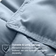 thumbnail image 4 of Bare Home Down Alternative Comforter Set - 3-Pieces - All Seasons - Queen, Dusty Blue, 4 of 7