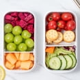 thumbnail image 4 of RKSTN Bento Boîte Réfrigérateur Compartiment Scellé Boîte de Conservation des Fruits Transparente avec Couvercle Boîte à Lunch Chauffée au Micro-Ondes Boîte à Lunch Bento, 4 of 5