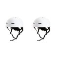 thumbnail image 4 of relayinert Roller Skating Riding - Smooth And Thornless Polishing For Unrestricted Movement Skateboarding Safety matt white M(52-58CM) 2Set, 4 of 6