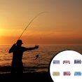 thumbnail image 4 of Baohd Boîte de Pêche Rangement Étui à Appâts Leurre Double Face Compartiments Imperméables Hameçon Équipement Fournitures Grilles Capacité Portable Rouge Translucide, 4 of 8