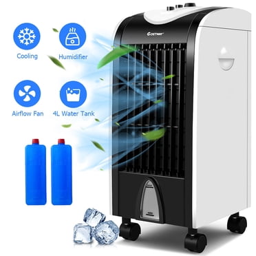 Costway Evaporative Portable  Cooler Fan Humidify W/ Filter Knob Control