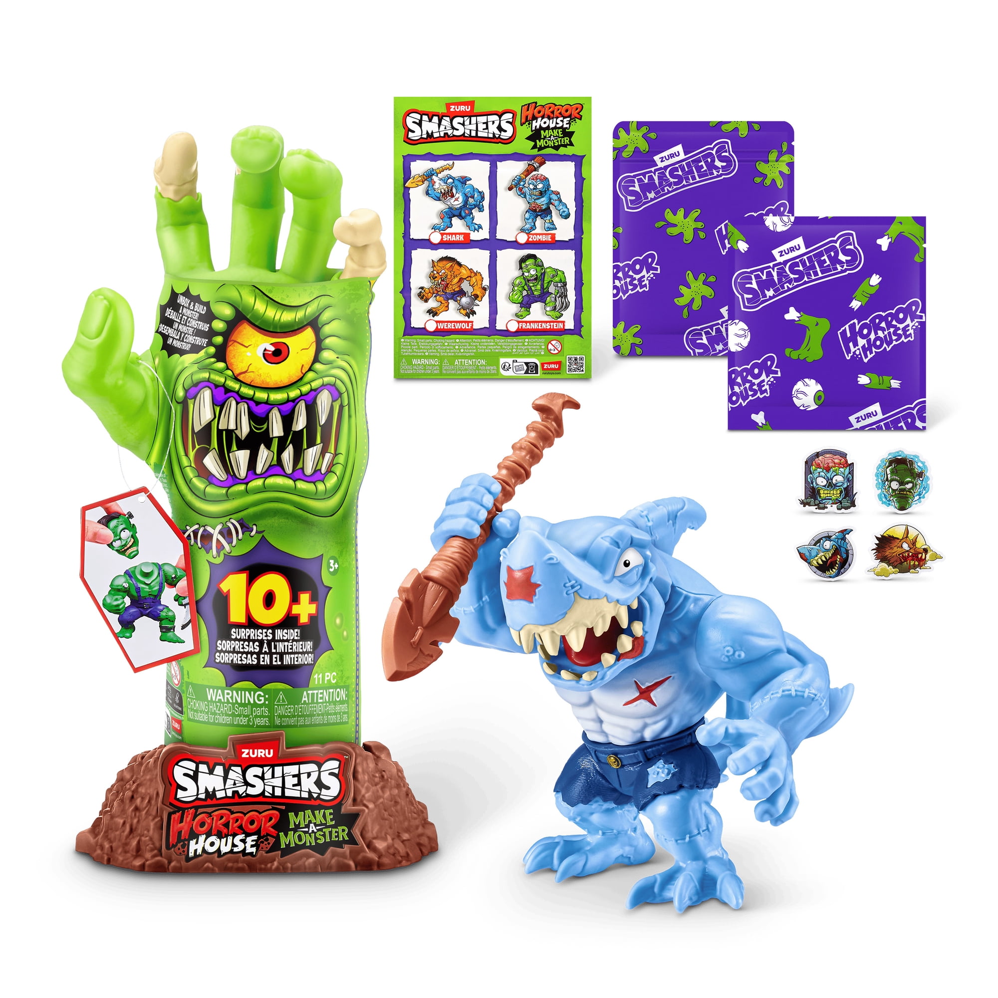 Smashers Horror House Dissect by ZURU, Smashable Toy for Boys