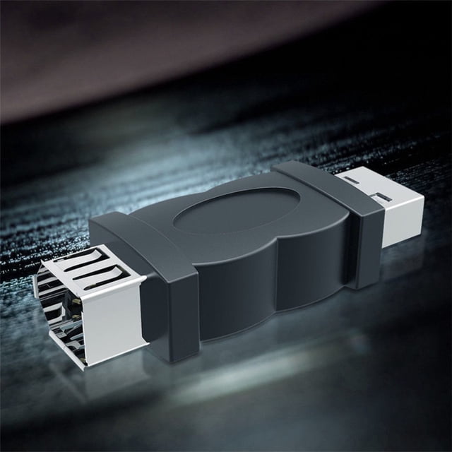 FireWire Iee 1394 Adaptateur Convertisseur 6 Broches Femelle vers USB 2.0 Type A Mâle Portable