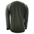thumbnail image 5 of yoeyez Tunique en Tricot pour Femmes, Chandails à Manches Torsadées Patchwork, Col Ras du Cou Raglan, Chemises à Manches Longues, Hauts Mode Automne 2024, Vert, TG, 5 of 5