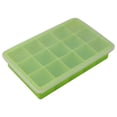 thumbnail image 1 of Machine à Glaçons Plateau à Glaçons 15 Cubes Contenant de Rangement pour Glace Plateau avec Couvercle, 1 of 2