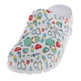 thumbnail image 2 of Milaget WOMENS PRINT NURSING SHOES WORK SHOES SOFT INSOLE BEACH CLOGS SLIPPERS 38 39 A-38 39, 2 of 8