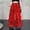 Red, variant on Girls Cargo Pants for Girls with High Waist and Wide Leg Fit - Outdoor Wear for Everyday Casual Dance and Adventure