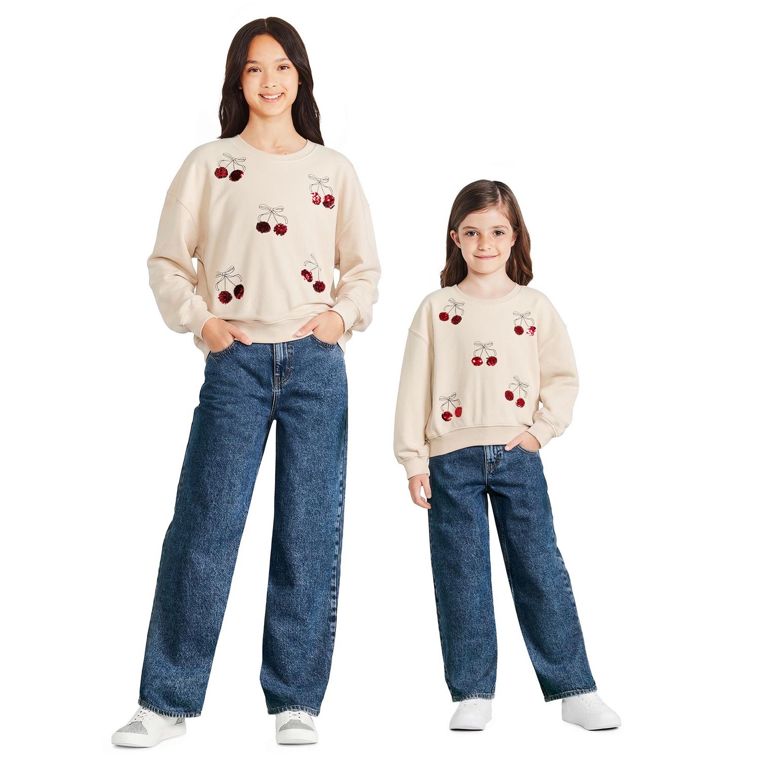 George Girls' Graphic Sweatshirt