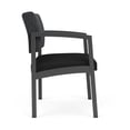 thumbnail image 4 of Lenox Steel Reception Oversize Guest Chair / Charcoal Steel / Dark Gray / Black, 4 of 5