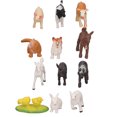 thumbnail image 1 of Figurines d'Animaux de Ferme, 12 Pcs Forme Réaliste Valeur Éducative Simulation Animaux de Ferme Jouets Éducatifs pour Enseignants pour Collectionneurs, 1 of 8