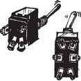 thumbnail image 2 of Gb-Gardner Bender GSW-123 DPDT Interrupteur à Bascule, 2 of 3