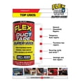 thumbnail image 2 of Flex Duct Tape Black Canadian 4.60” x 20’, 2 of 8
