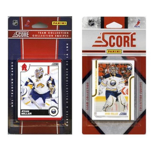 C & I Collectables SABRES2TS NHL Buffalo Sabres Licensed Score 2 Team Sets