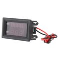 thumbnail image 1 of Qiilu Battery Voltmeter, Electric Vehicle Display, DC For 12V-60V Battery Car, 1 of 8