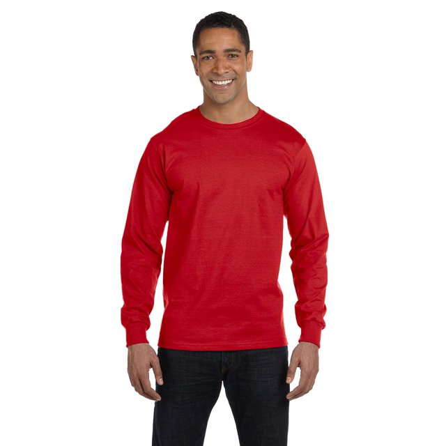 Gildan T-Shirt à Manches Longues pour Adulte 5.5 oz., 50/50 - G840