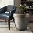 thumbnail image 2 of Simpli Home Garvy 22"WD Industrial Metal Side Table in Antique Silver&Assembled, 2 of 13