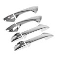 thumbnail image 2 of Outer Door Handle , 8PCS/Set Glossy Silver Adhesive Exterior Door Handle Cover  For Car, 2 of 8