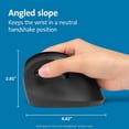 thumbnail image 3 of Kensington Pro Fit Ergo Vertical Wrls Mse-Noir, 3 of 5