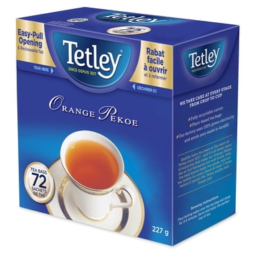 Tetley Orange Pekoe Tea 72 bags