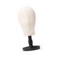 thumbnail image 3 of Bunblic Mannequin Head Multifunctional Hat Rack Standing Stand for Cap Salon Black short, 3 of 8
