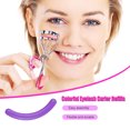 thumbnail image 4 of Eyelash Curler Refills Flexible Replacement Pads Rubber Solid Fine Workmanship Heavy-duty Practical Replace the Adhesive Strip Purple (Single), 4 of 5