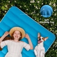 thumbnail image 4 of Ciays Matelas Pneumatique Double avec Pompe Intégrée, Matelas Gonflable avec Sac de Transport pour la Maison et le Camping, Lit d'Appoint Gonflable à Dessus Floqué pour Invités, Famille, 4 of 4