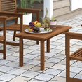 thumbnail image 5 of Furinno Tioman Table Basse d'Extérieur en Bois Dur de Teck FG16504, 5 of 5