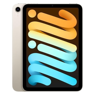 iPad Mini 6 Apple Remis à Neuf A2567 (Wi‐Fi) 64 Go Starlight (Remis à Neuf)