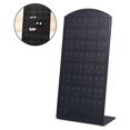 thumbnail image 1 of 72 Holes Earring Holder Ear Stud Jewelry Stand Display Stand Showcase (Black), 1 of 7