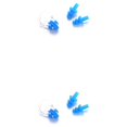 thumbnail image 4 of stanreset Waterproof Nose Clip Swimming Anti-noise Earplug for Protection Ear Protector Blue 2Set, 4 of 6