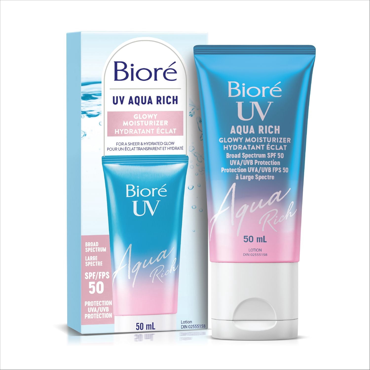 Bioré UV Aqua Rich Glowy Moisturizer with SPF 50