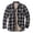Marine, variante sur Meichang Veste Doublée en Sherpa Homme Grande Taille Manteau à Carreaux Mode Urbaine Chemise-Veste Boutonnée Coupe Régulière Manteau à Manches Longues Veste