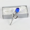 thumbnail image 3 of Artificial Rose Branch Decoration Lustrous Durable Faux Crystal Flower Fake Rose Branch, 3 of 5