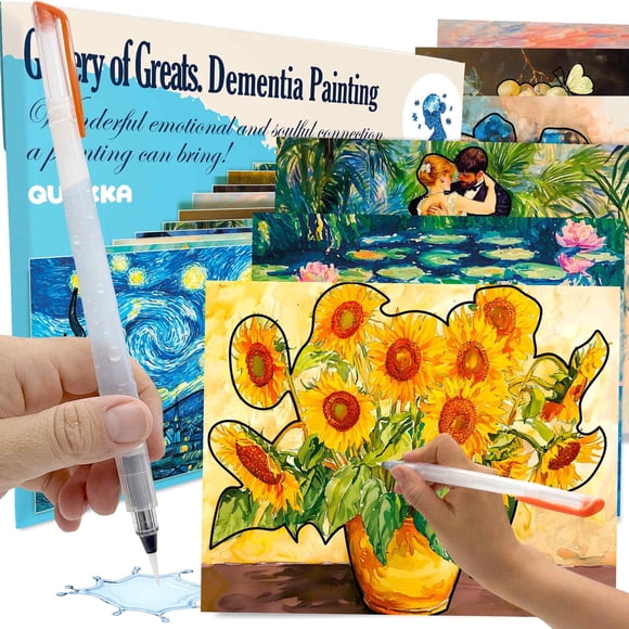Quokka Water Painting Alzheimers Activities - Dementia Products for Elderly 10Pack Gallery of Greats