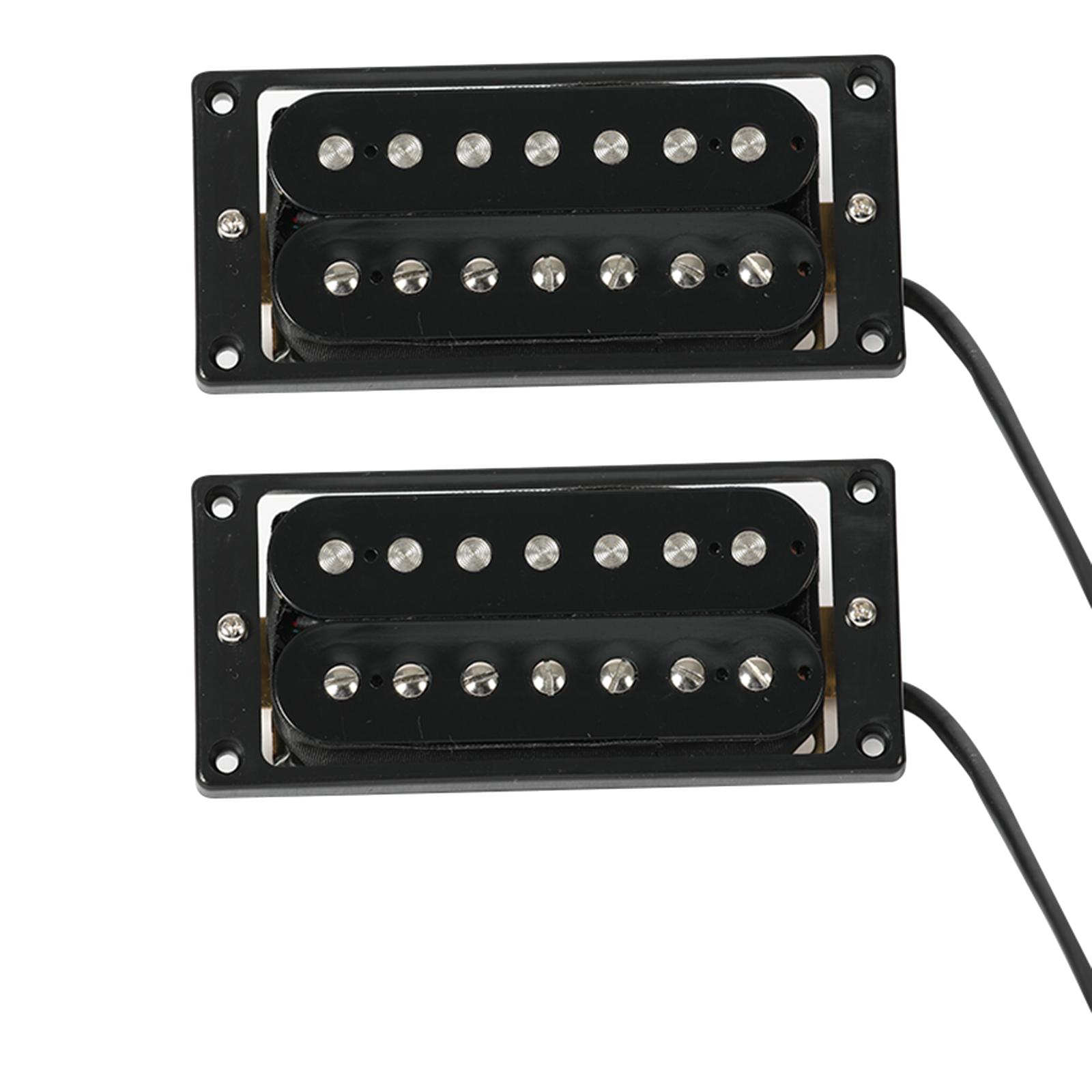 MERIGLARE Electric Guitar Humbucker Pickups Repair Parts Spare Accs Replacement Open A