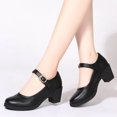 thumbnail image 3 of B91xZ Ballerines pour Femmes Habillées Décontractées Bout Rond Extensibles Mode Décontractée Fête Chaussures Plates, Noir 6.5, 3 of 5