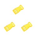 thumbnail image 4 of maskred 10pack/lot Versatile Release Buckle Strap For Various Buckle Applications Multi-Color ABS Clasp Belt Buckles Hook Buckle light yellow 3Set, 4 of 6
