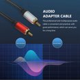 thumbnail image 3 of Audio Transferring Cable Microphone Audio Adapter Cable Replaceable Audio Cord, 3 of 8
